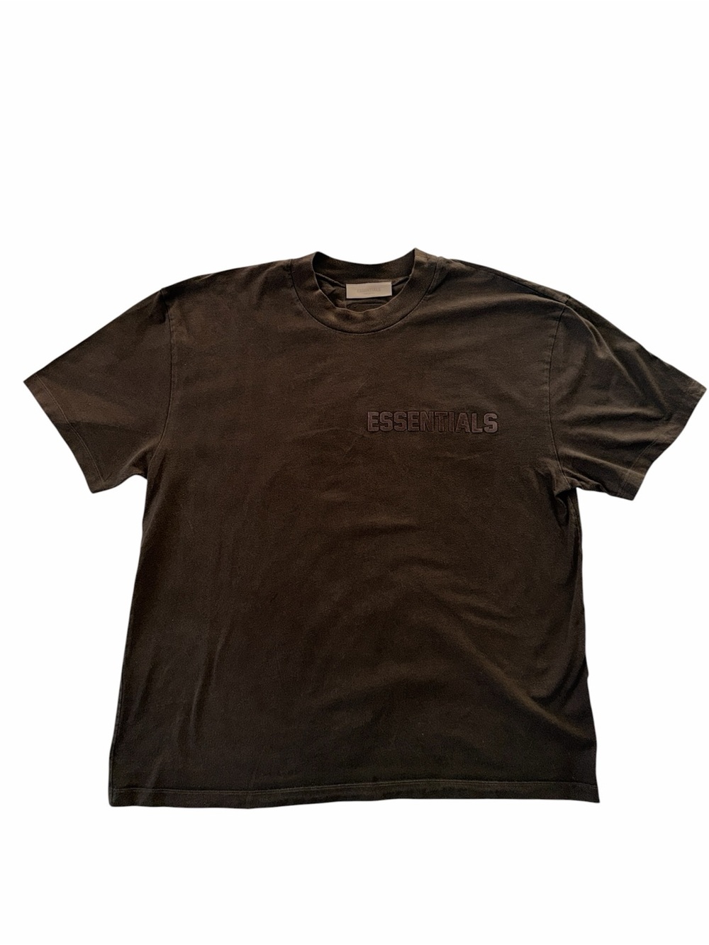 ESSENTIALS Fear of God Men's Short Sleeve Tee - Olive Green
